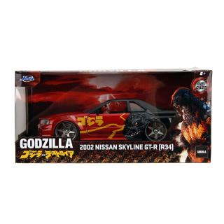 Nissan Skyline GT-R 2002 Godzilla  Jada 1:24